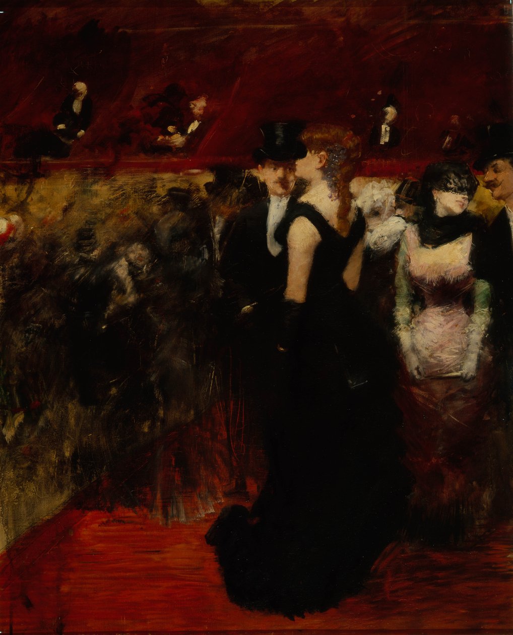 Baile en la Ópera de París de Jean Louis Forain