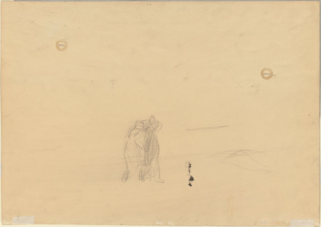 Figuras en un paisaje (reverso) de Jean Louis Forain