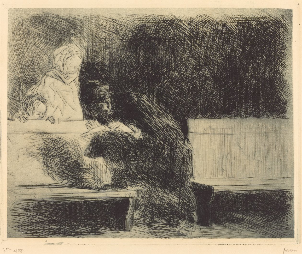 Abogado revisando un expediente de Jean Louis Forain