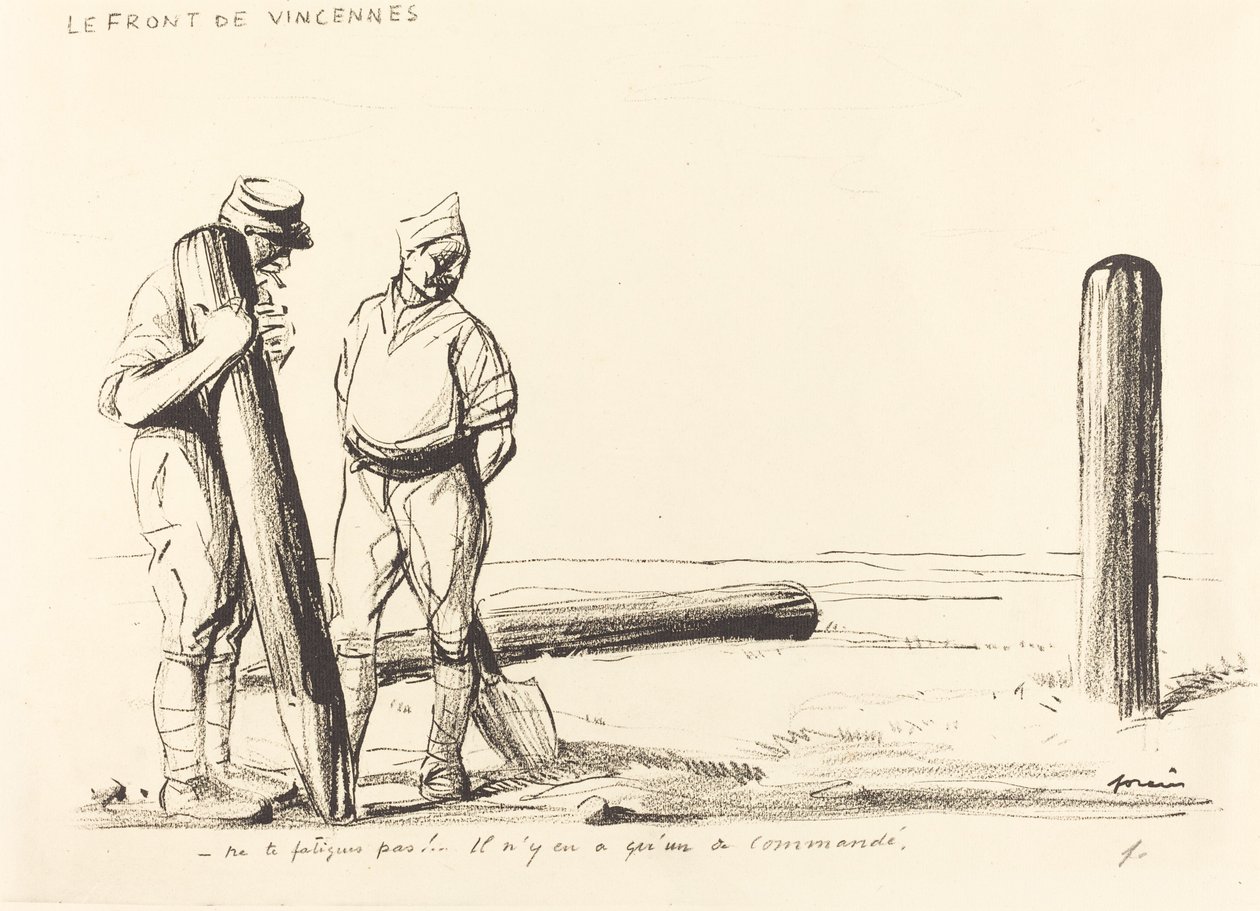 El frente de Vincennes de Jean Louis Forain