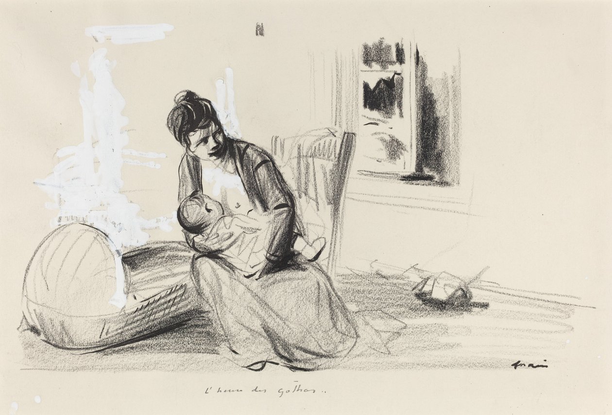 La hora de los gothas de Jean Louis Forain