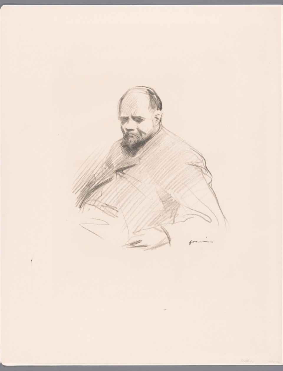 Retrato de Ambroise Vollard de Jean Louis Forain