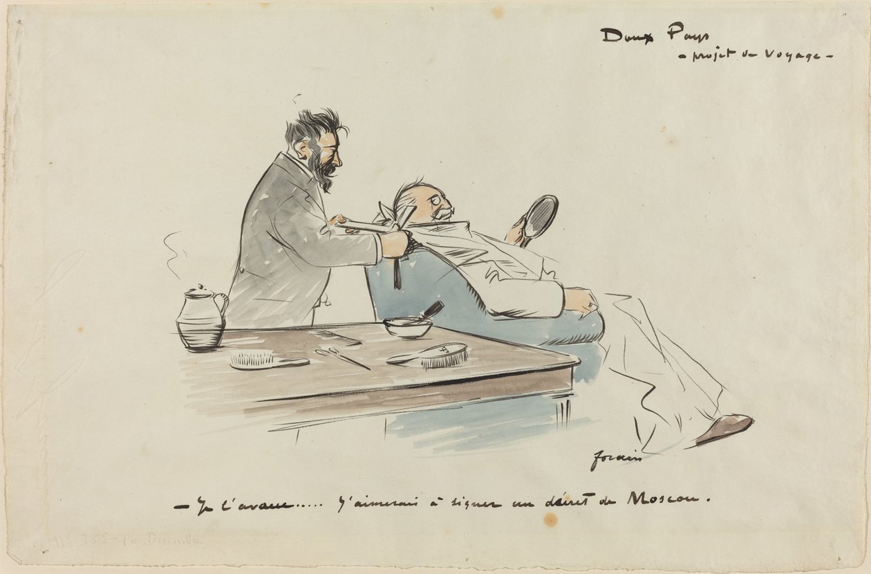 Proyecto de Viaje de Jean Louis Forain
