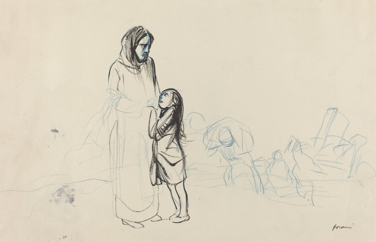 Refugiados de Jean Louis Forain
