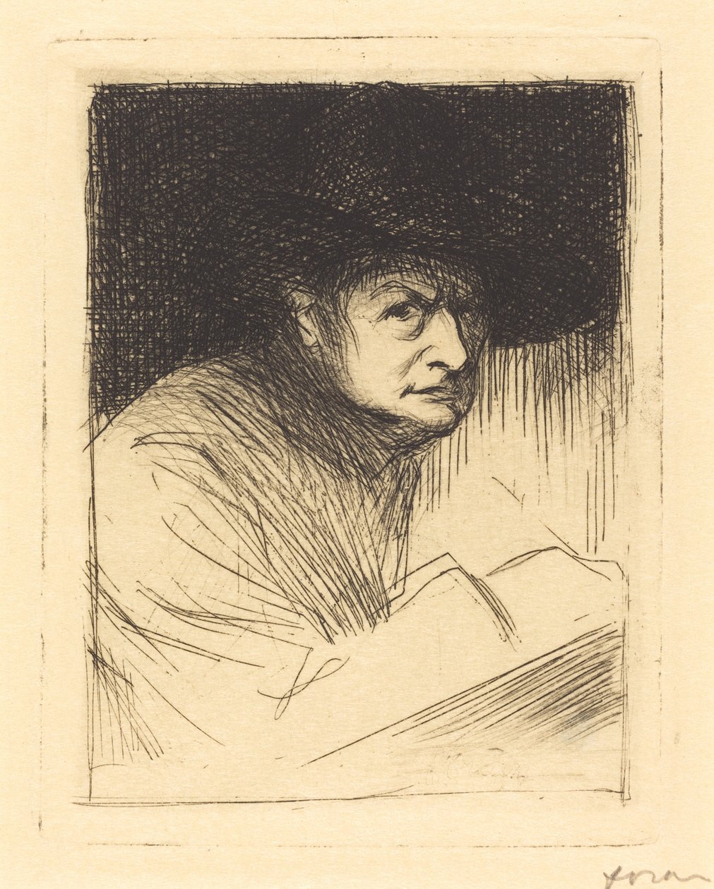 Autorretrato de Jean Louis Forain