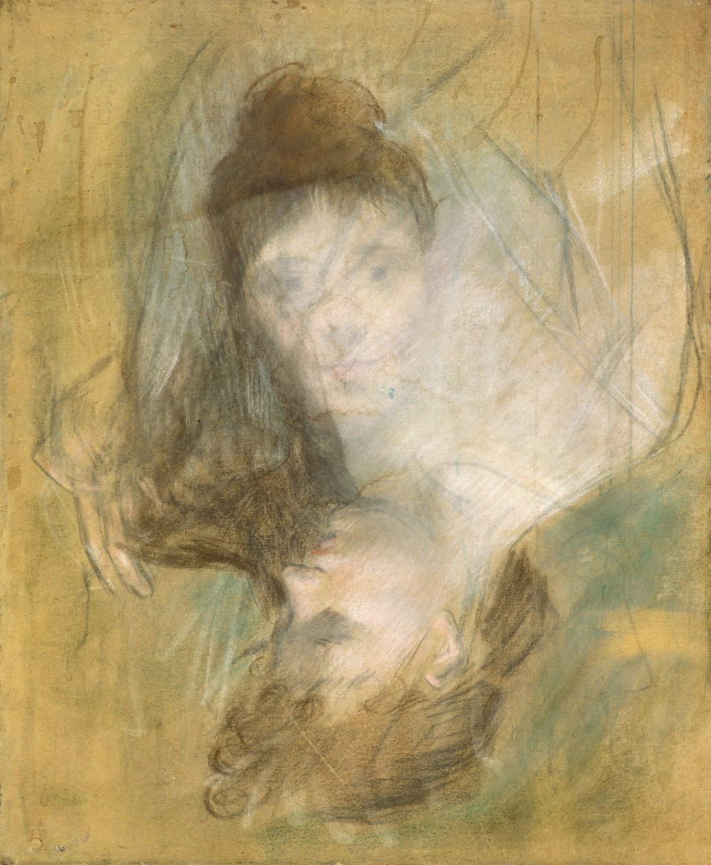 Boceto de una mujer de Jean Louis Forain