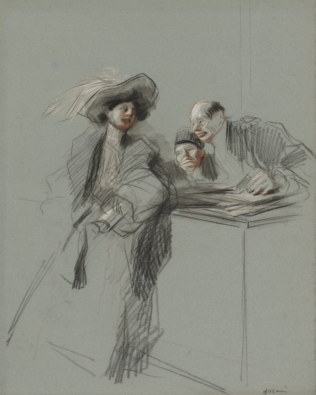 El cliente de Jean Louis Forain