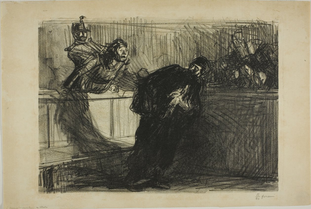 El abogado abusado de Jean Louis Forain