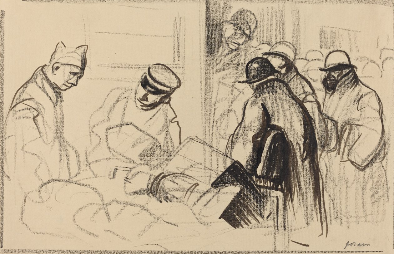 El tren para Berna de Jean Louis Forain