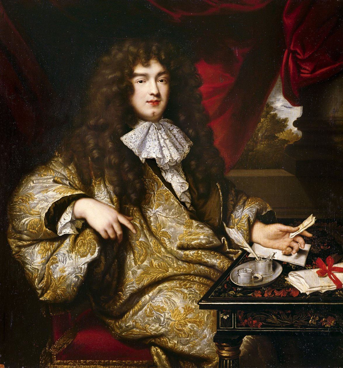 Jean-Baptiste Colbert, Marqués de Seignelay, 1676 de Jean Marc Nattier