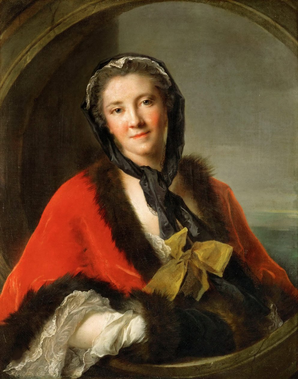 La condesa Tessin, 1741 de Jean Marc Nattier