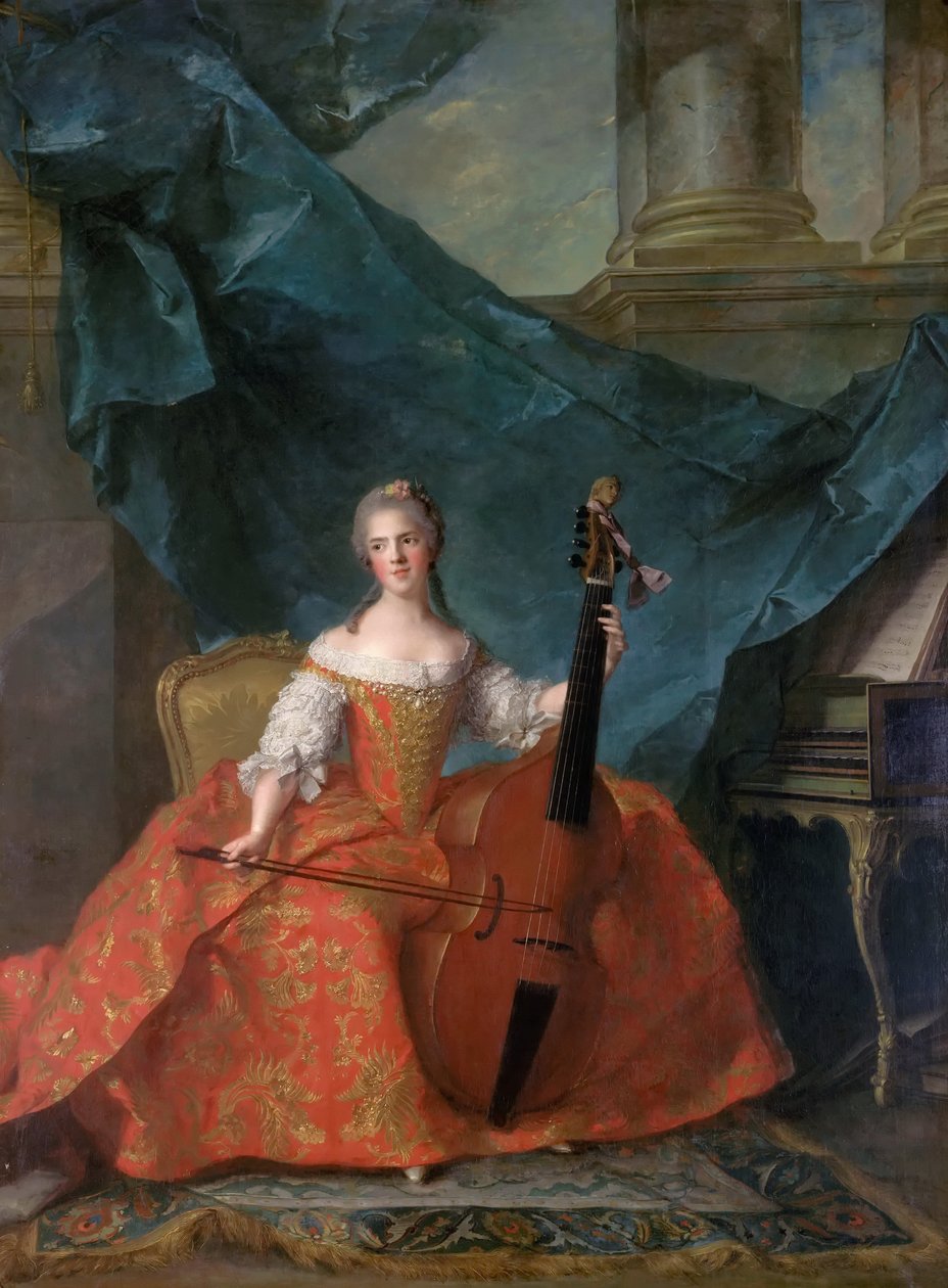 Princesa Ana Henriette de Francia de Jean Marc Nattier