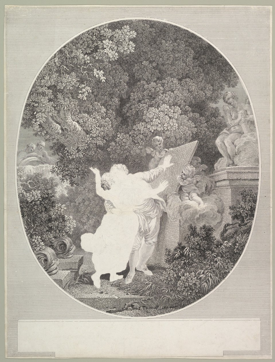 La promesa de amor, 1786 de Jean Mathieu