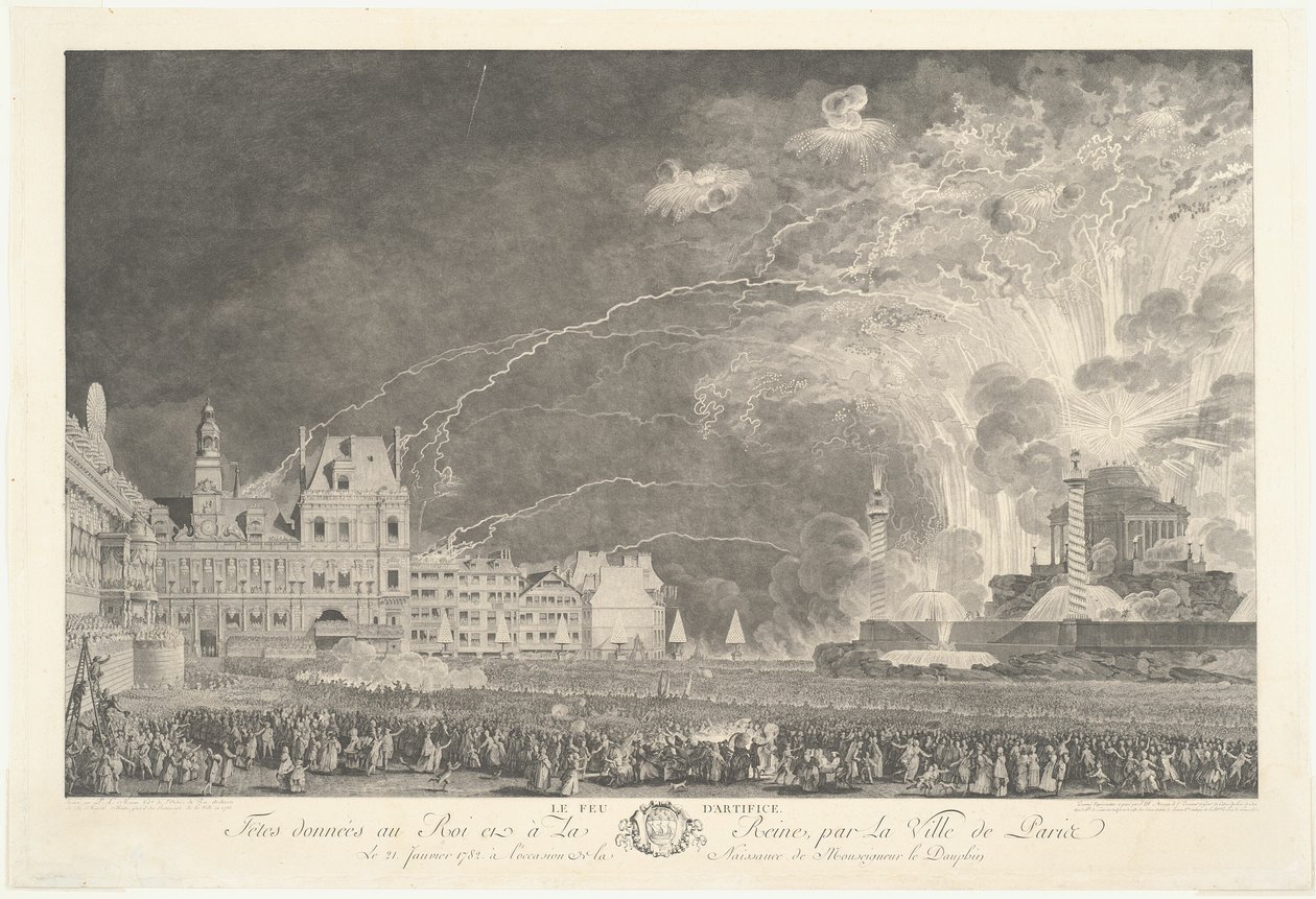 Los fuegos artificiales de Jean Michel Moreau