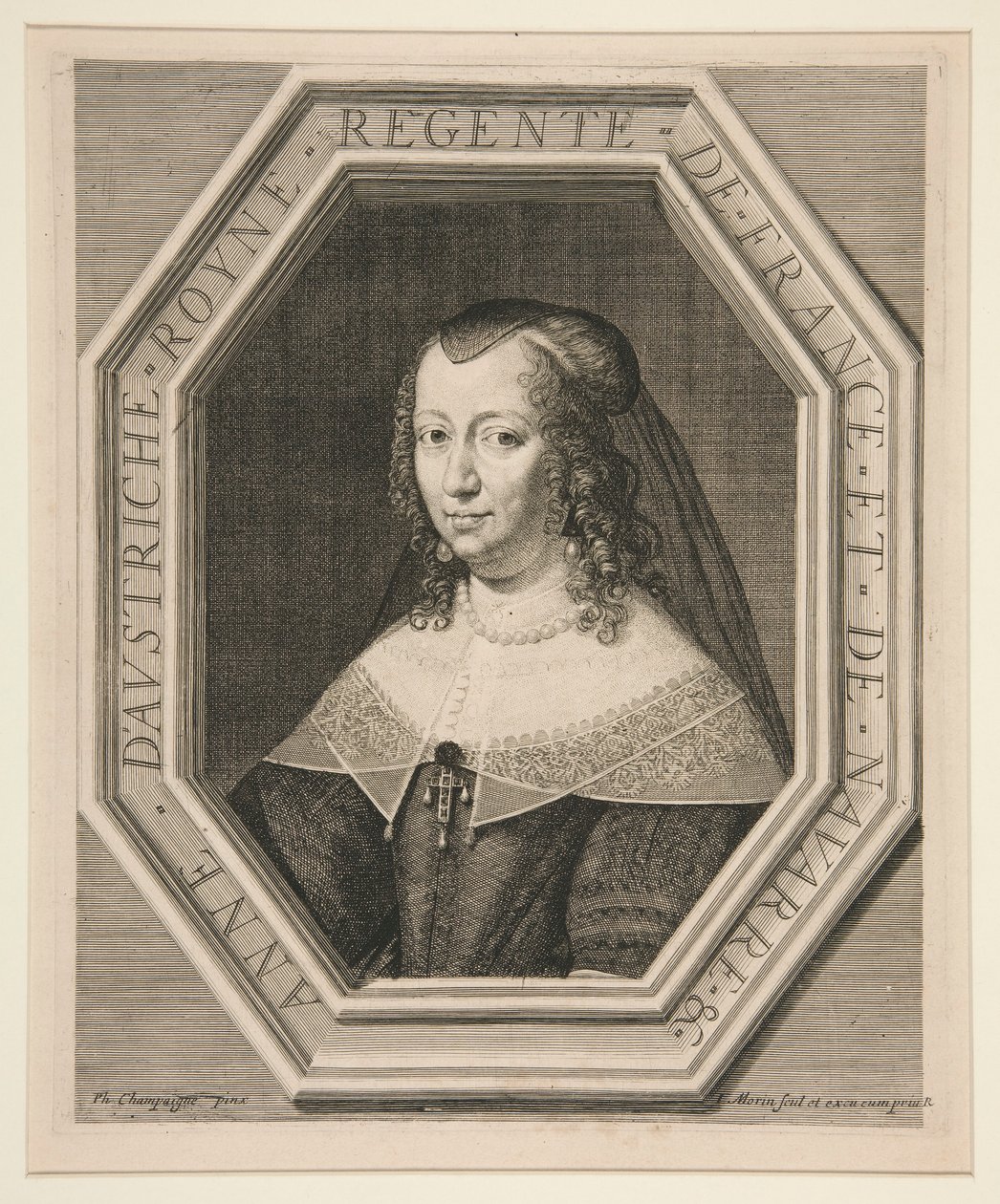 Ana de Austria (1601-1666) de Jean Morin