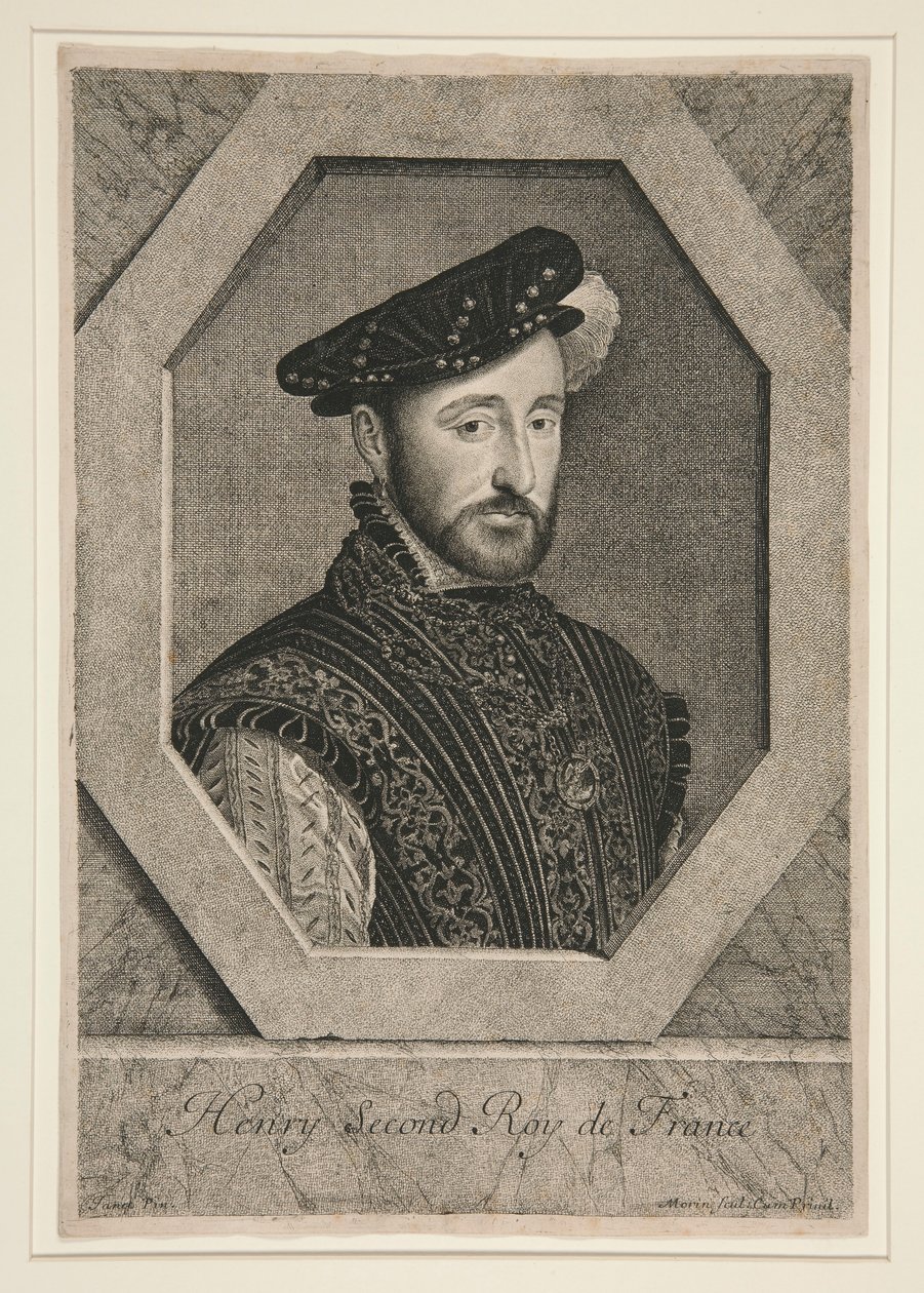 Enrique II, rey de Francia (1519-1559) de Jean Morin