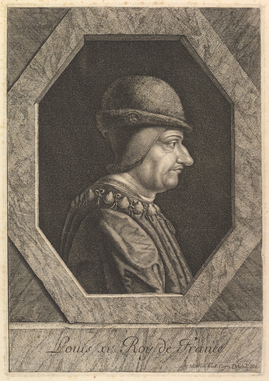 Luis XI, rey de Francia de Jean Morin