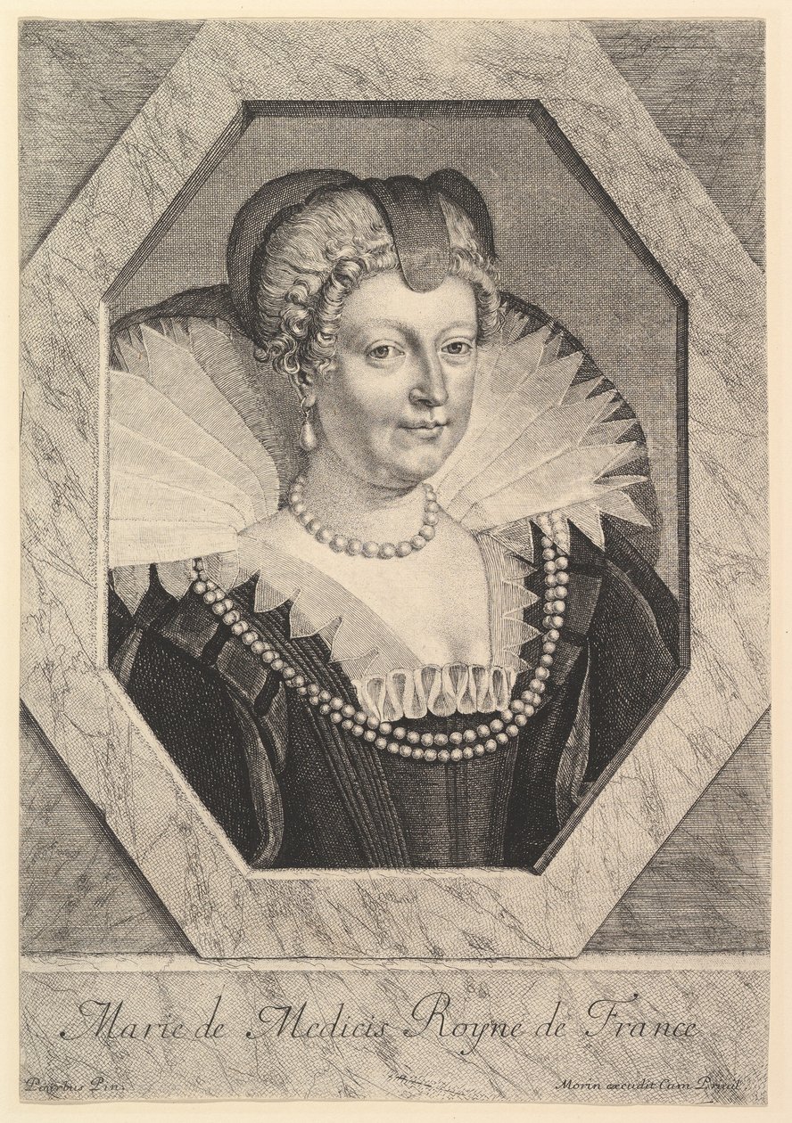 María de Médicis, reina de Francia de Jean Morin