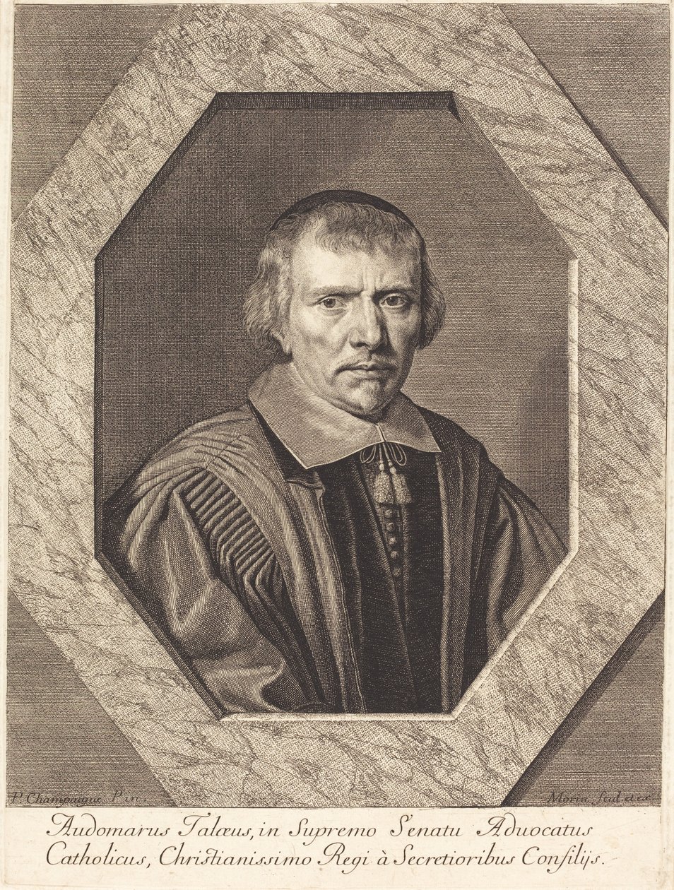 Omer Talon de Jean Morin after Philippe de Champaigne
