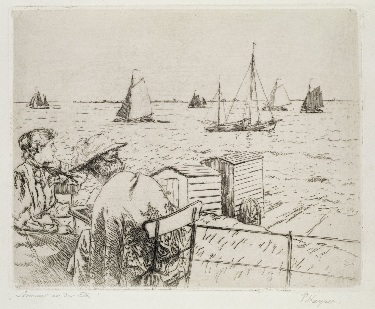 Verano en el Elba de Jean Paul Kayser