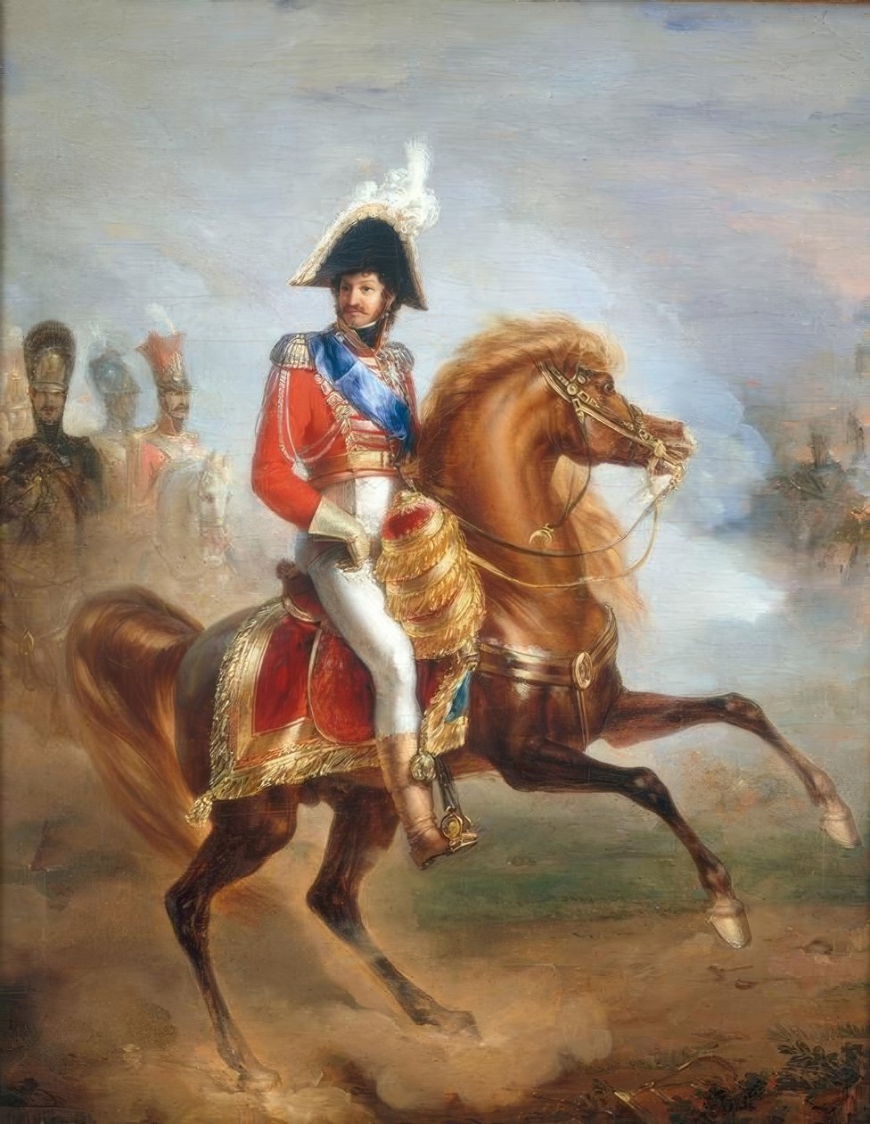 Joachim Murat (Retrato ecuestre) de Jean Pierre Franque