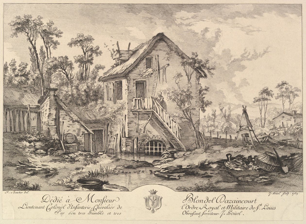 Paisaje, 1759 de Jean Pierre Houel