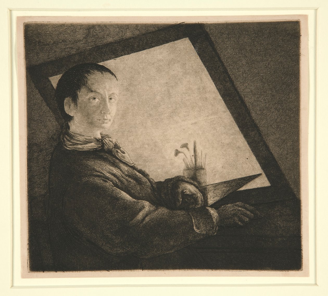Auto retrato de Jean Pierre Norblin