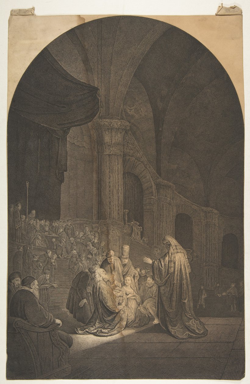Simeón en el Templo de Jean Pierre de Frey