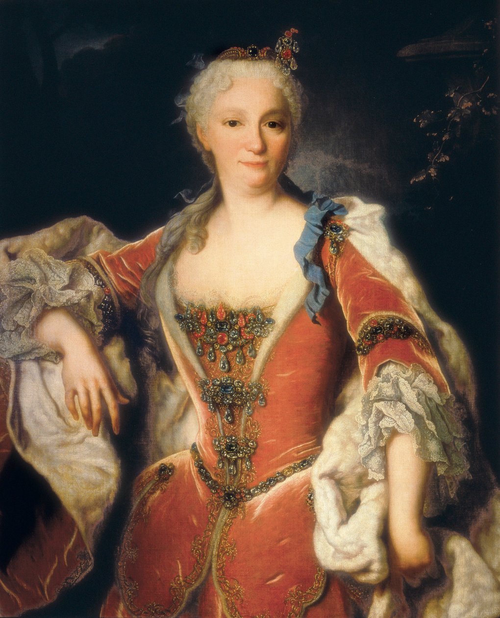 Retrato de Elisabeth Farnese (Parma) de Jean Ranc