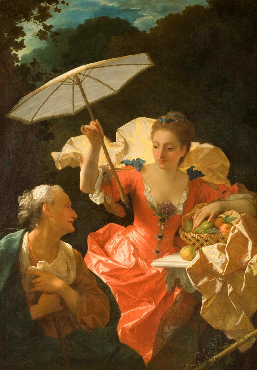Vertumno y Pomona, ca. 1710-1722 de Jean Ranc