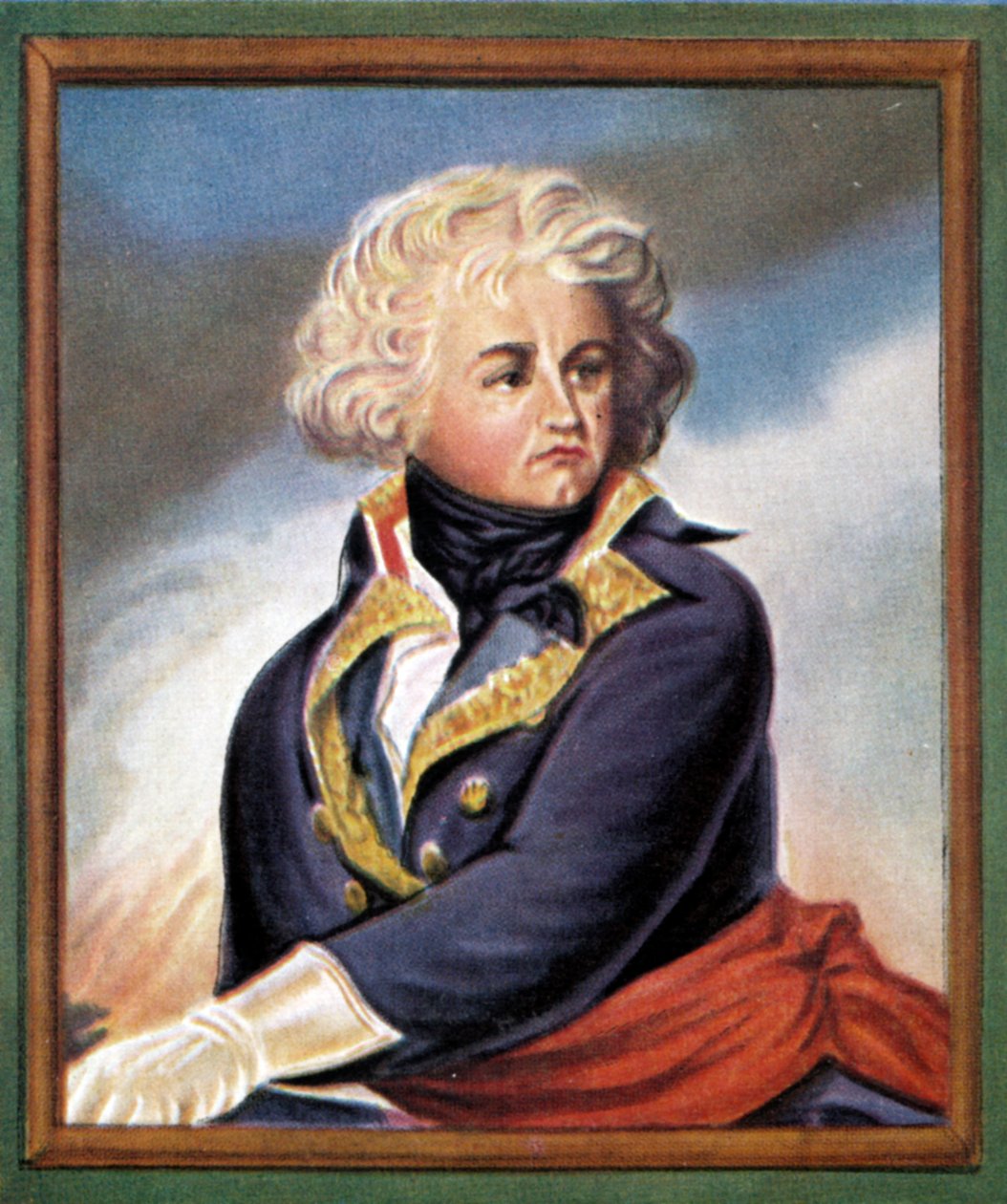 Retrato de Jean Baptiste Kléber de Jean Urbain after Guerin