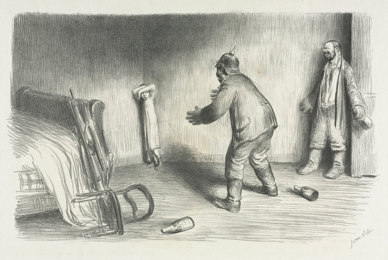Perdido, 1914 de Jean Veber