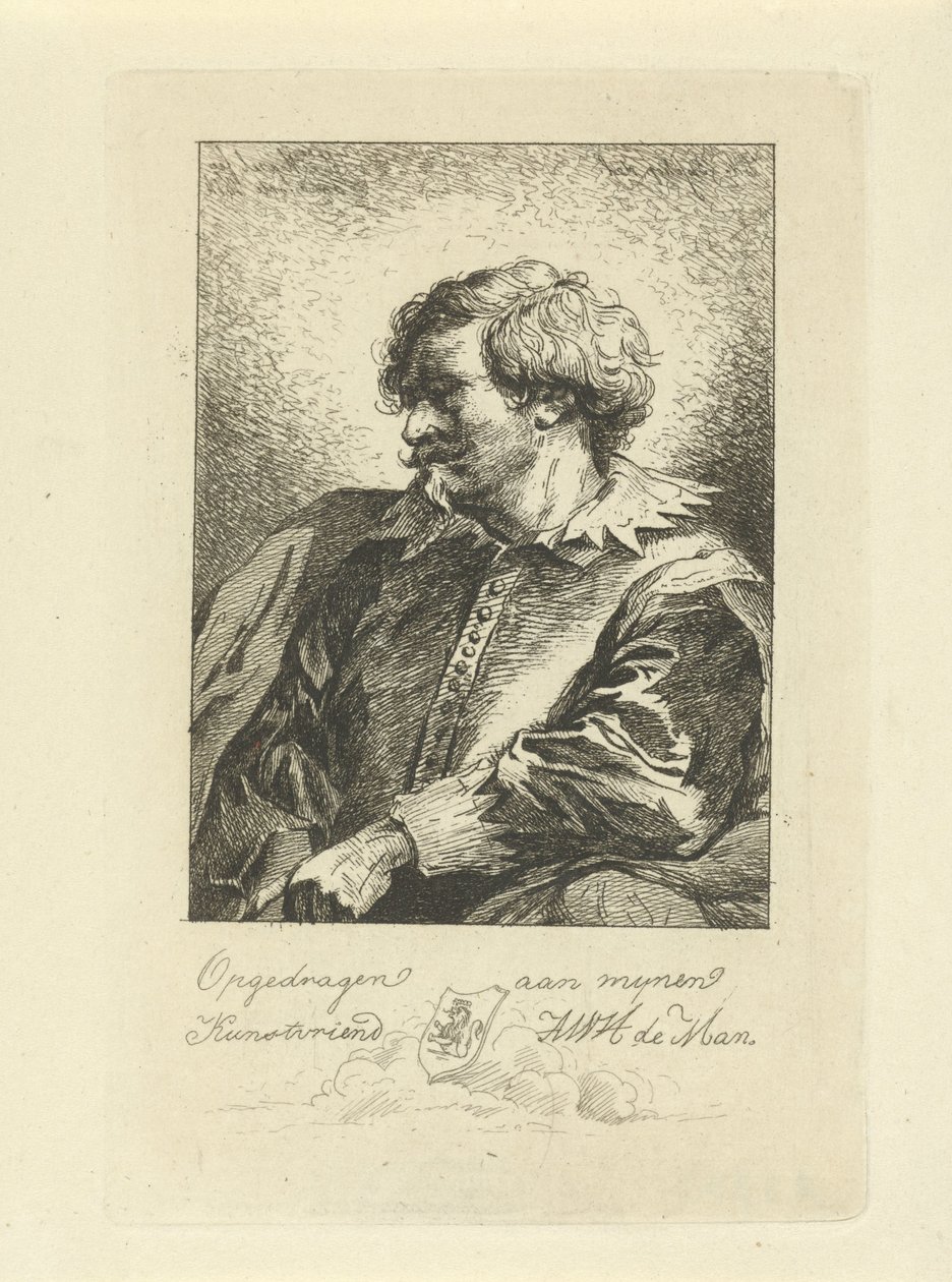 retrato, de, un, hombre de Jean Zacherie Mazel