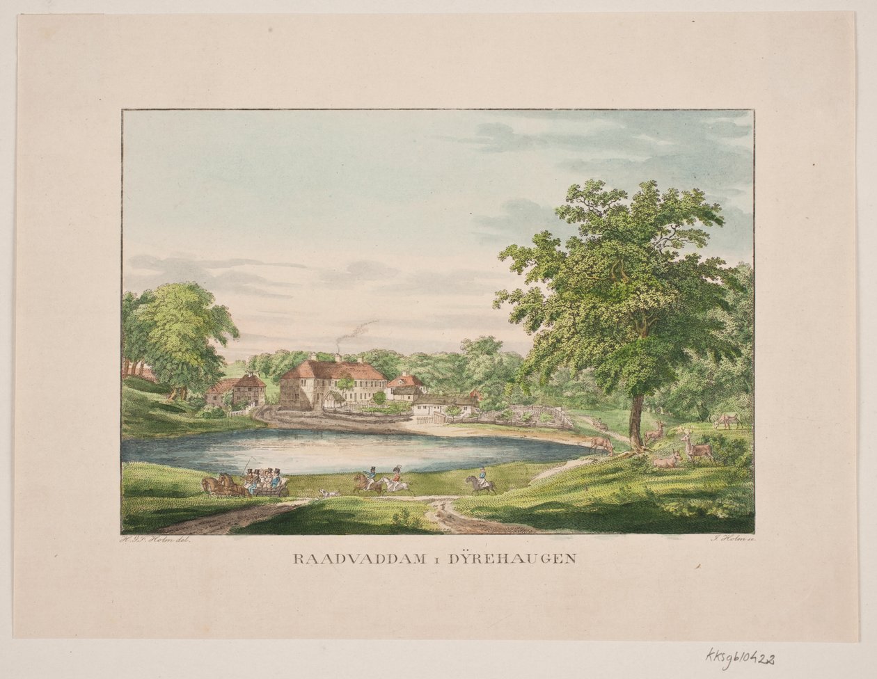 Rådvaddam en Dyrehaven de Jens Holm