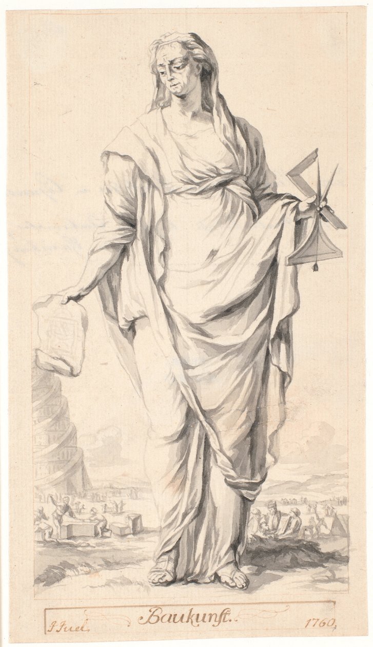 Alegoría de la arquitectura de Jens Juel