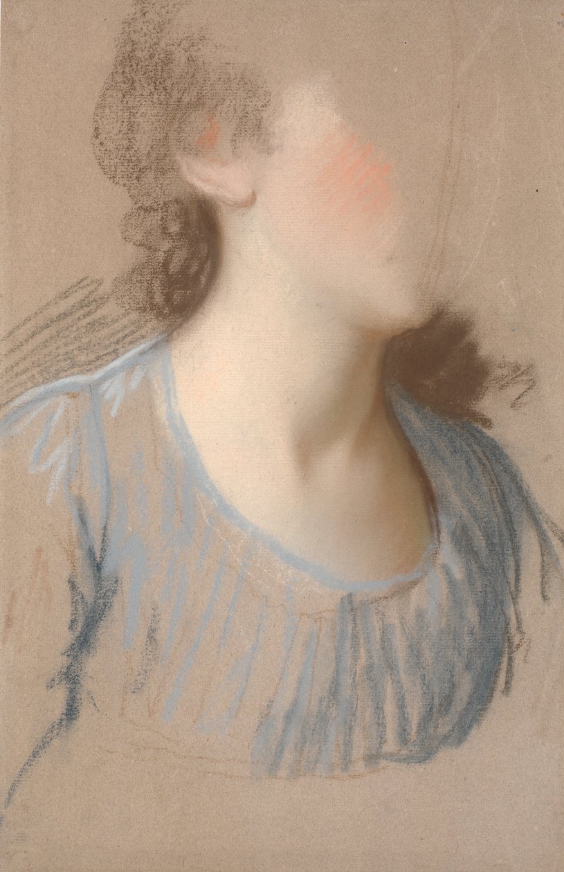 Estudio del cuello de una dama de Jens Juel