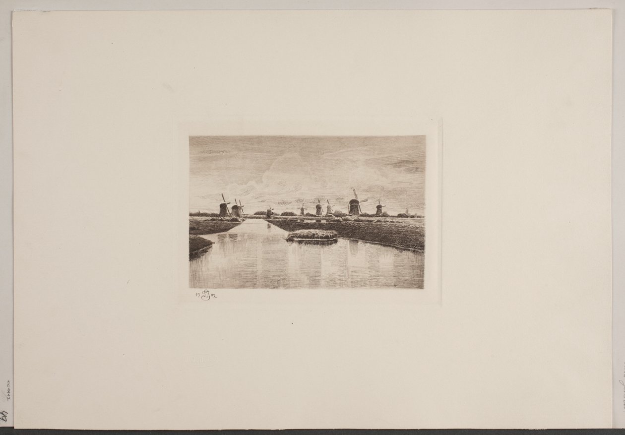 En Kinderdijk en Holanda de Jensen