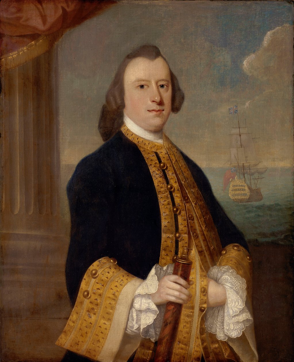 Capitán John Reynolds (hacia 1713-1788) de Jeremiah Theus