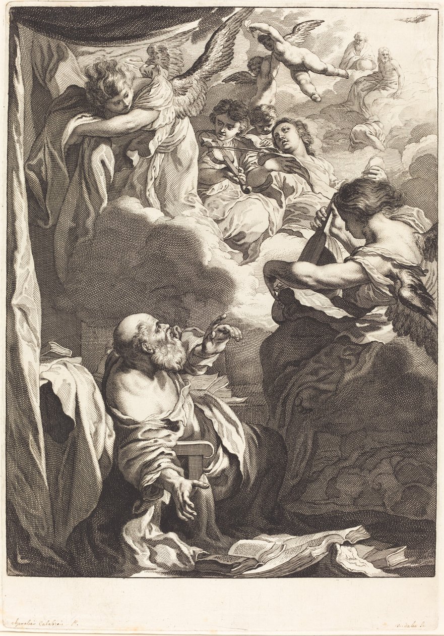 El éxtasis de San Pablo de Jeremias Falck