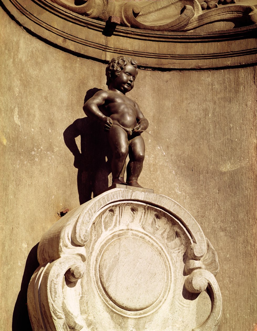 Le Mannequin Pis, 1619 (bronce) (detalle) de Jerome the Elder Duquesnoy