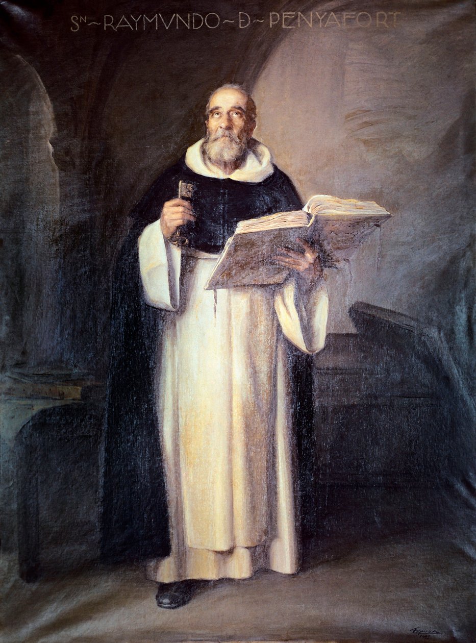 San Raimundo de Peñafort de Jeronimo Jacinto Espinosa