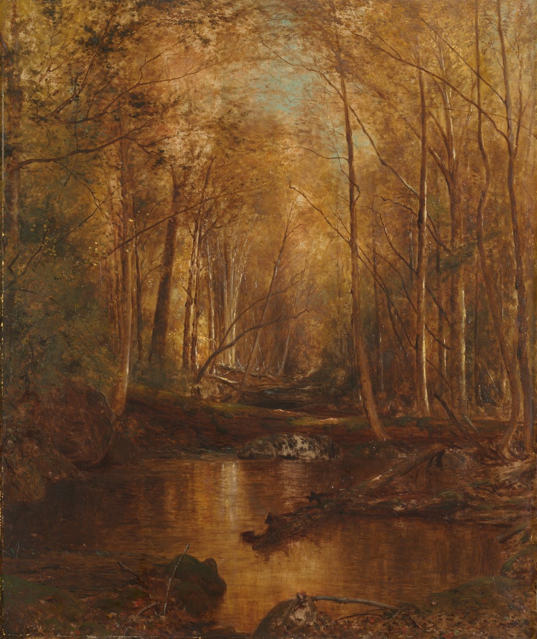 Otoño en Catskills de Jervis McEntee