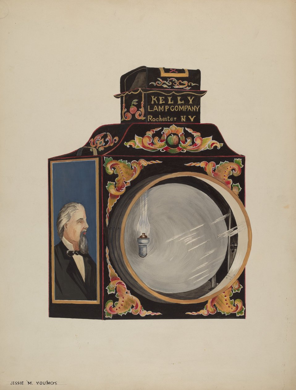 Faro de Locomotora de Jessie M. Youngs