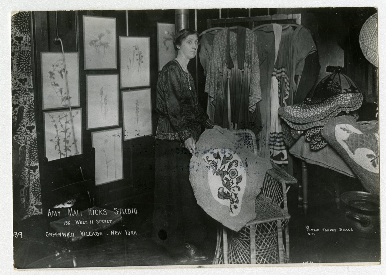 Estudio de Amy Mali Hicks de Jessie Tarbox Beals