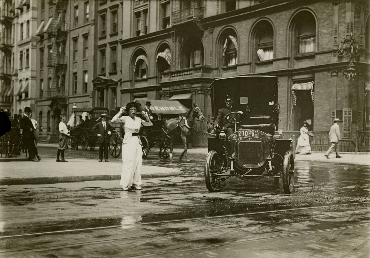 Beals trabajando, c.1905-40 de Jessie Tarbox Beals