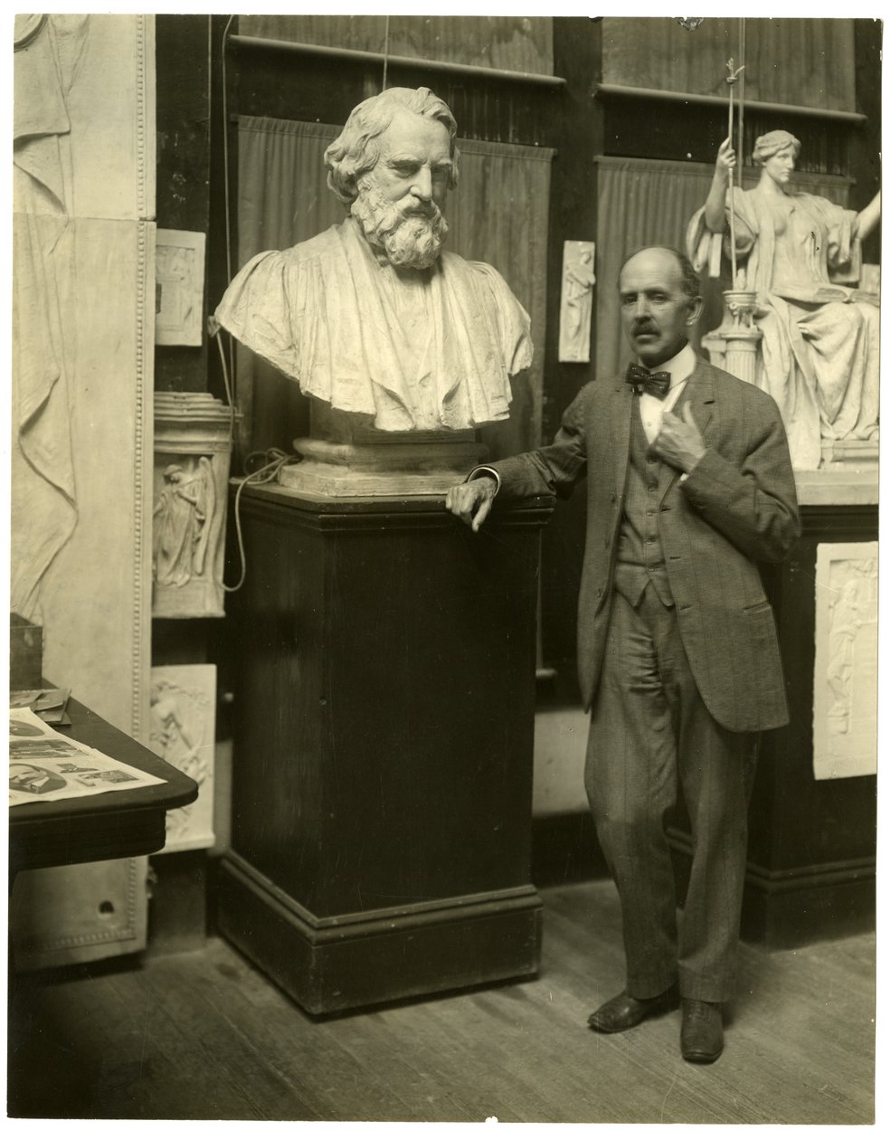 Daniel Chester French, 1905 de Jessie Tarbox Beals
