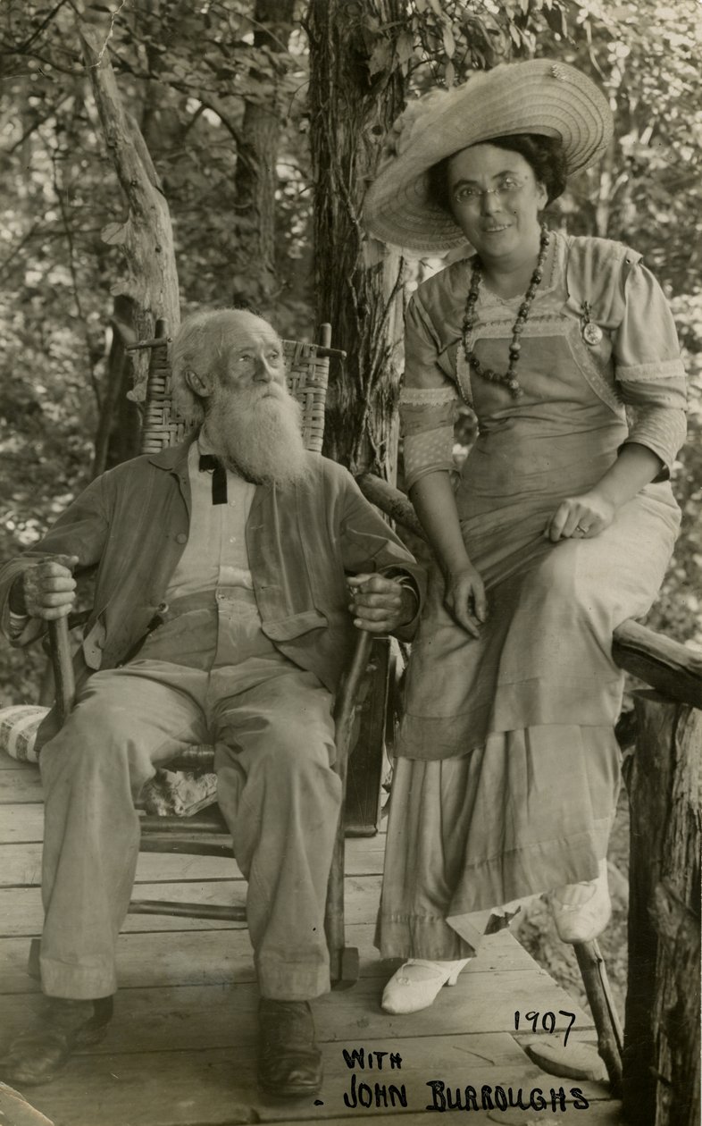 Con John Burroughs 1907 de Jessie Tarbox Beals
