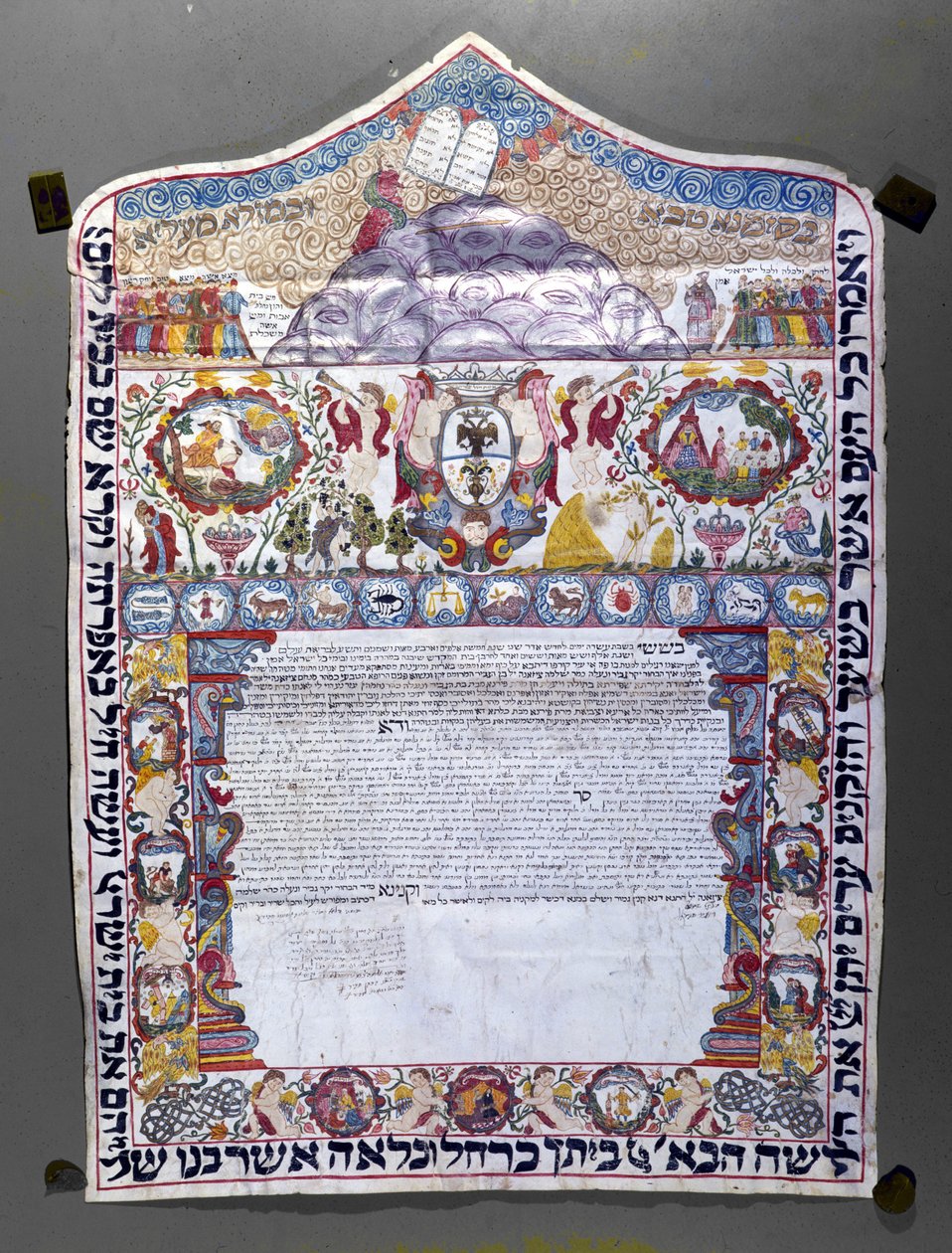 Contrato matrimonial judío, Ketubah. de Jewish School