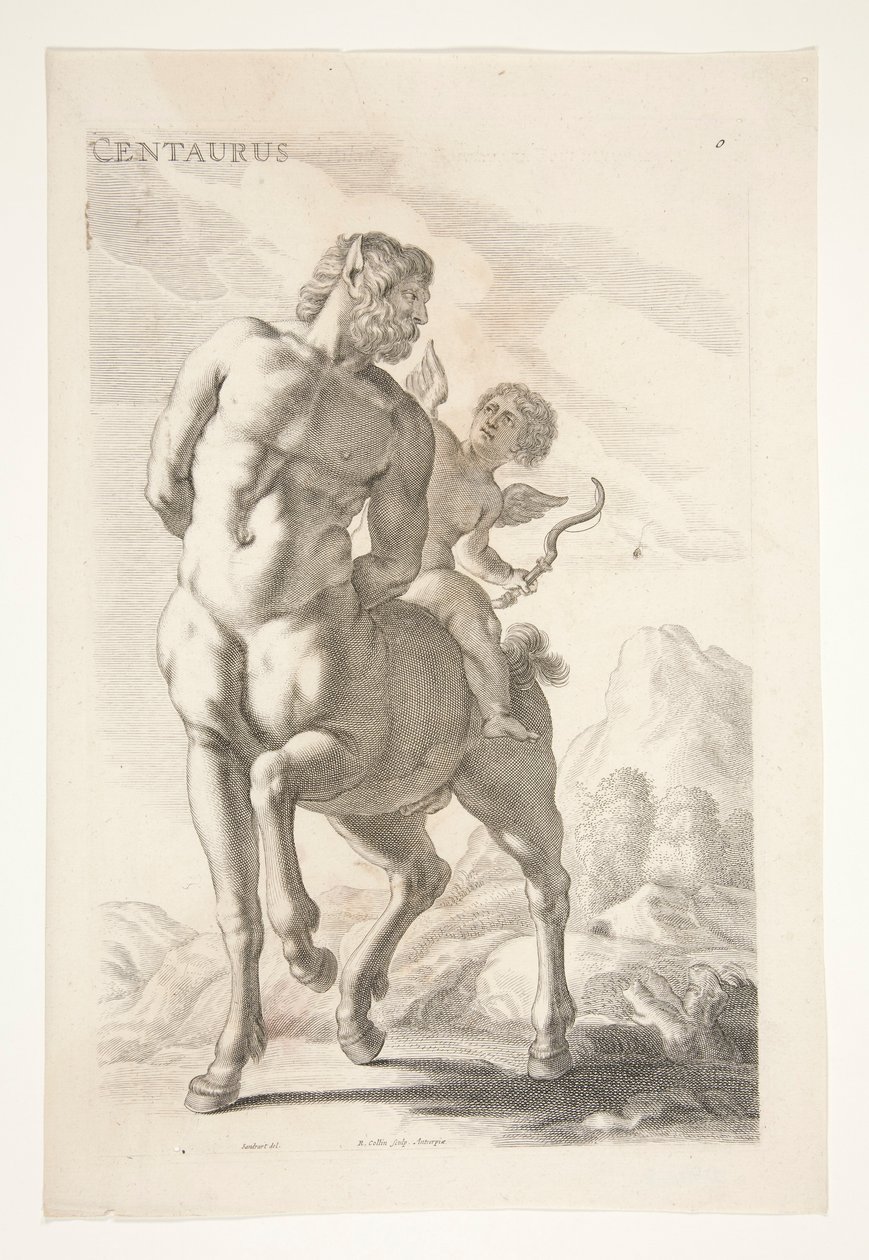 El centauro Borghese de Joachim von Sandrart