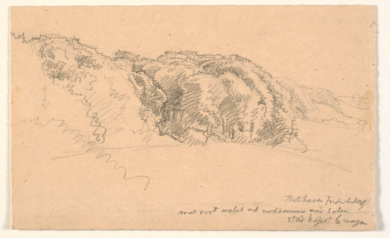 Hestehaven en Hillerød de Joakim Frederik Skovgaard